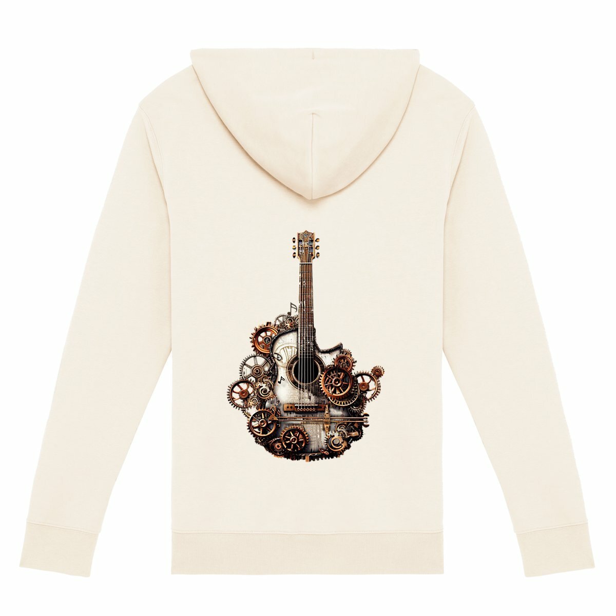 Guitare - Sweet zippé à capuche - Steampunk