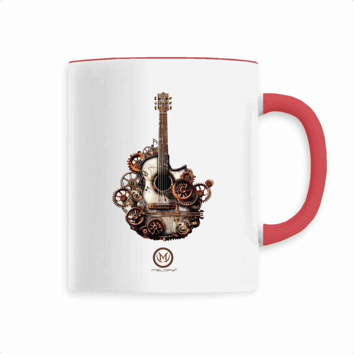 Guitare - Mug - Steampunk