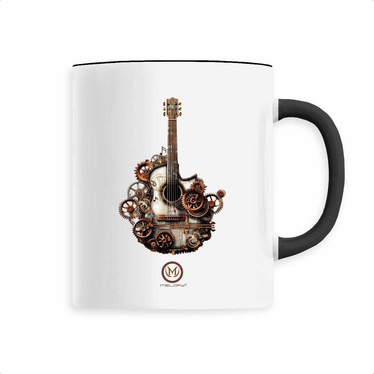 Guitare - Mug - Steampunk