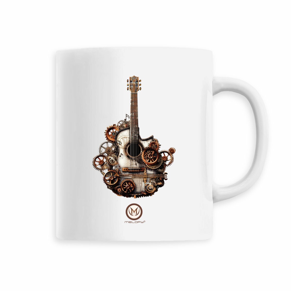 Guitare - Mug - Steampunk