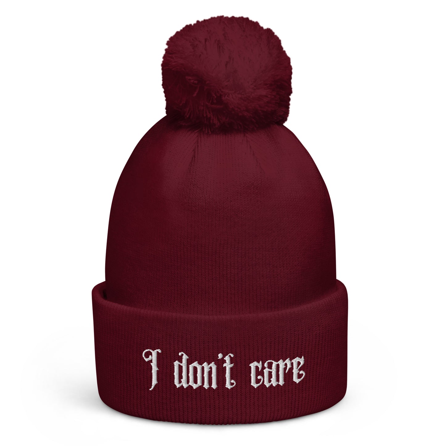 I don't care - Bonnet à pompon - Steampunk