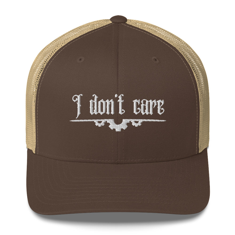 Casquette Trucker I dont't care