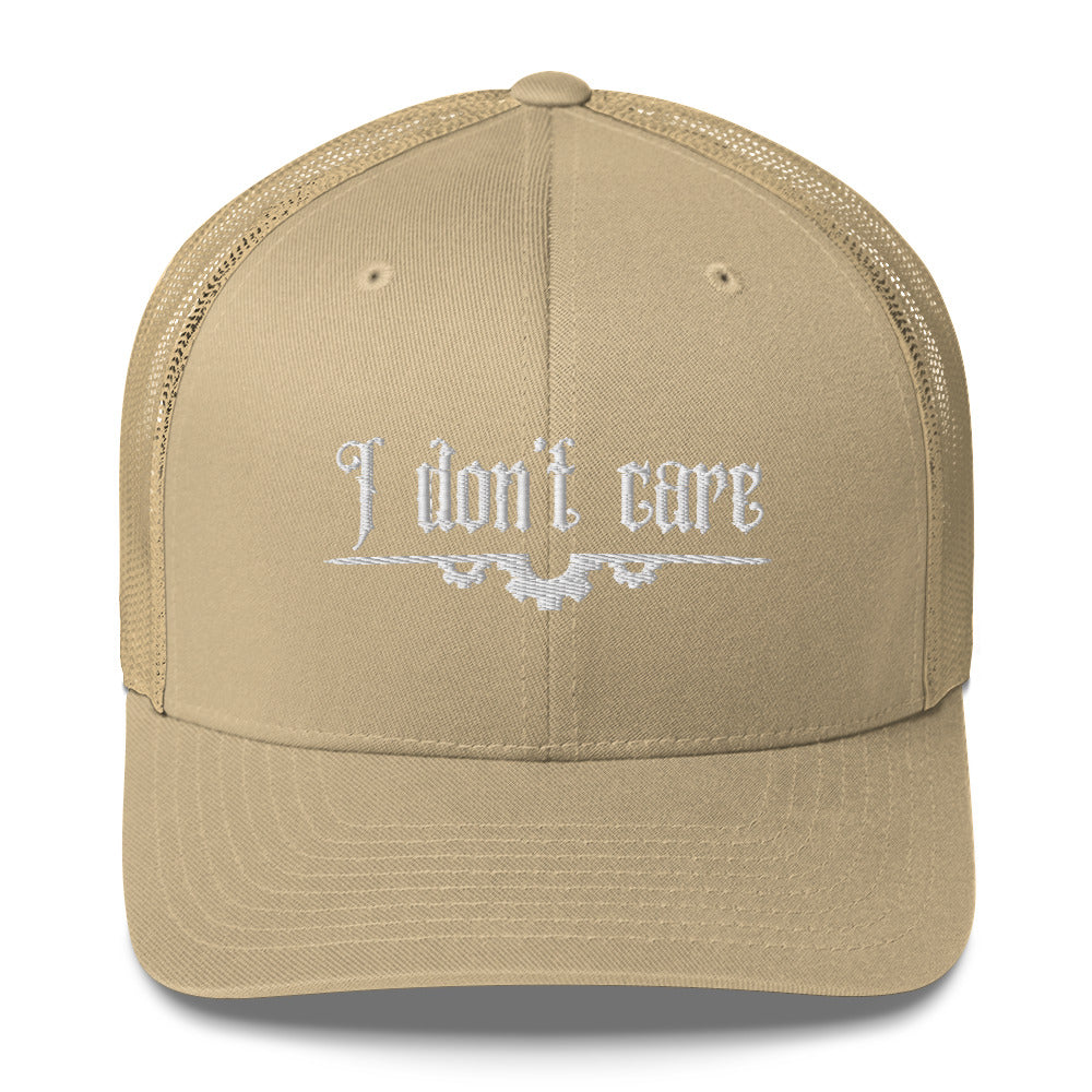 Casquette Trucker I dont't care