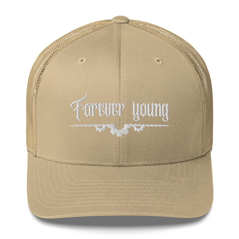 Casquette Trucker Forever young