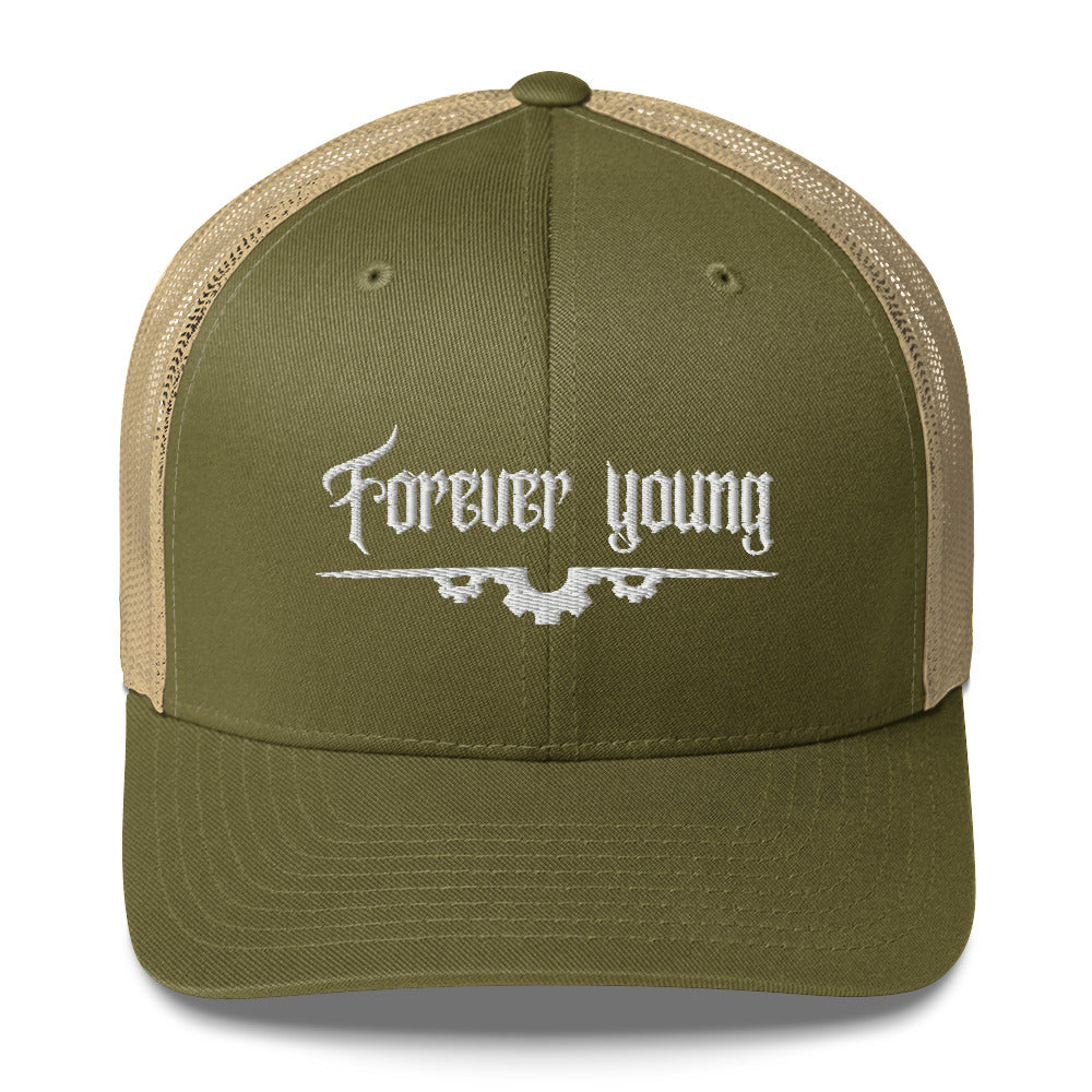 Casquette Trucker Forever young