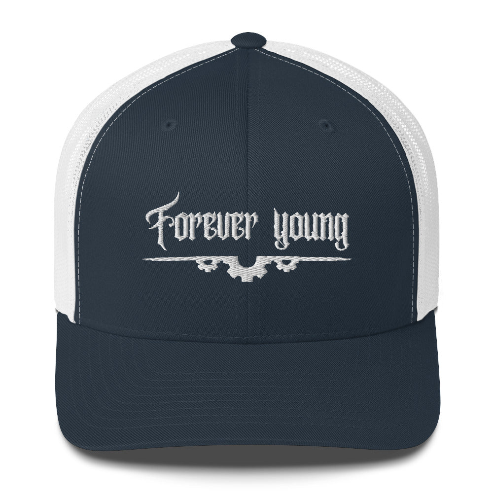 Casquette Trucker Forever young