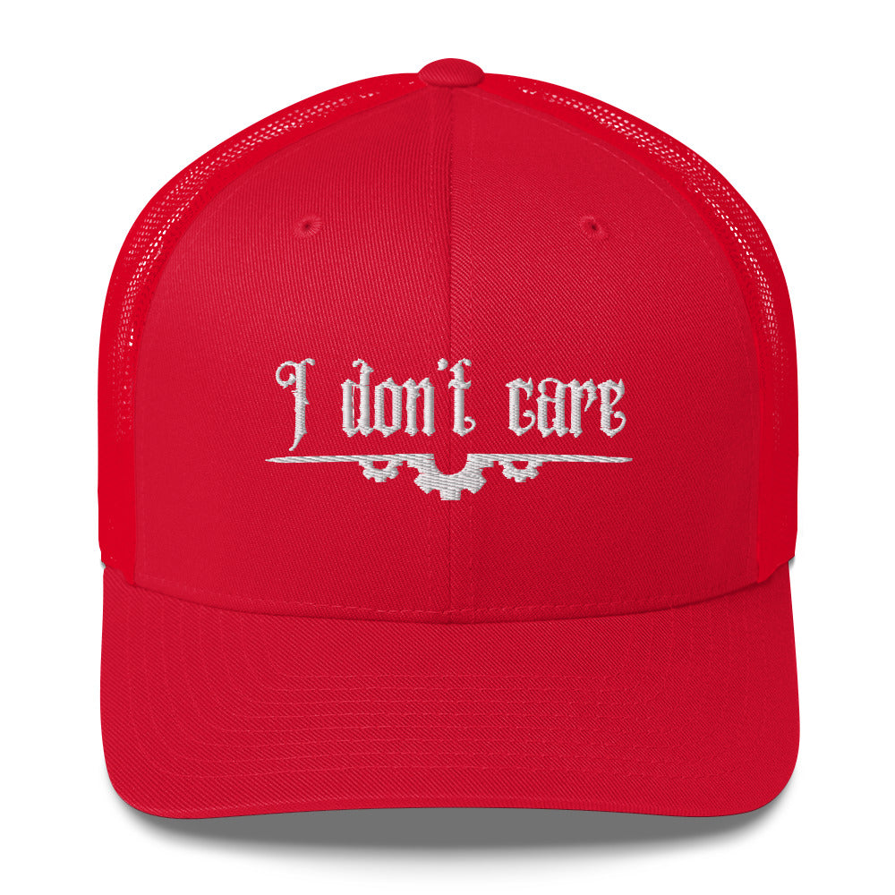 Casquette Trucker I dont't care