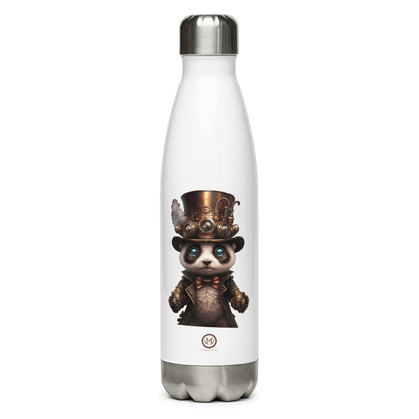 Panda - Bouteille - Steampunk