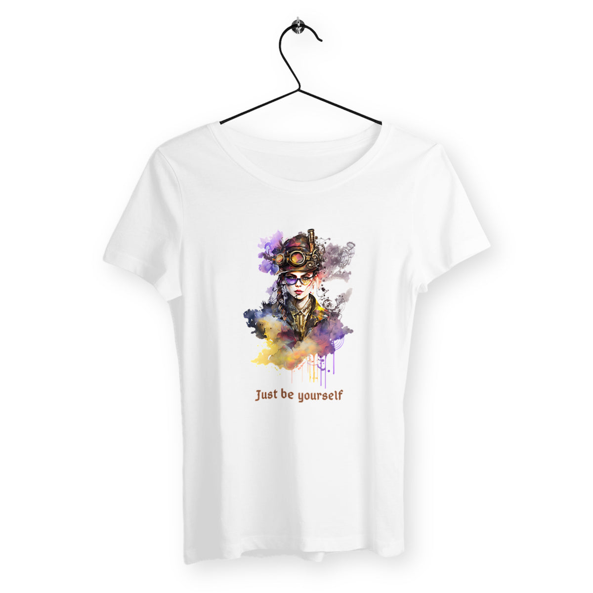 Just be yourself - T-shirt femme